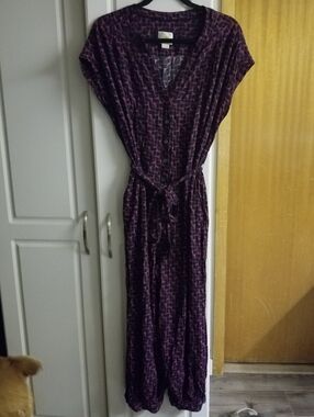 👙💫🦋Maeve by Anthropologie retro patterned jumpsuit